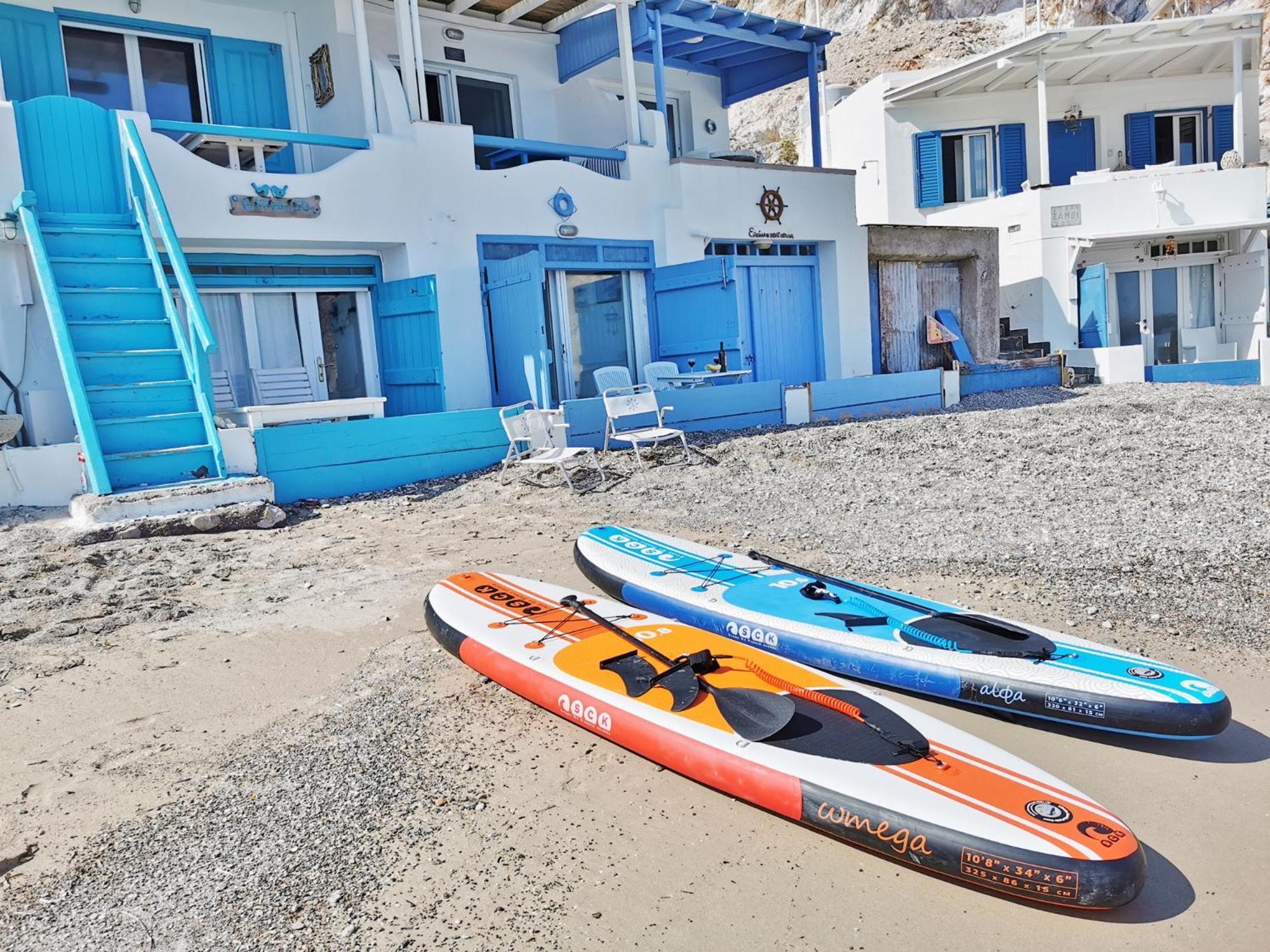 Blue Mare Apartments On The Beach Firopotamos Стая снимка